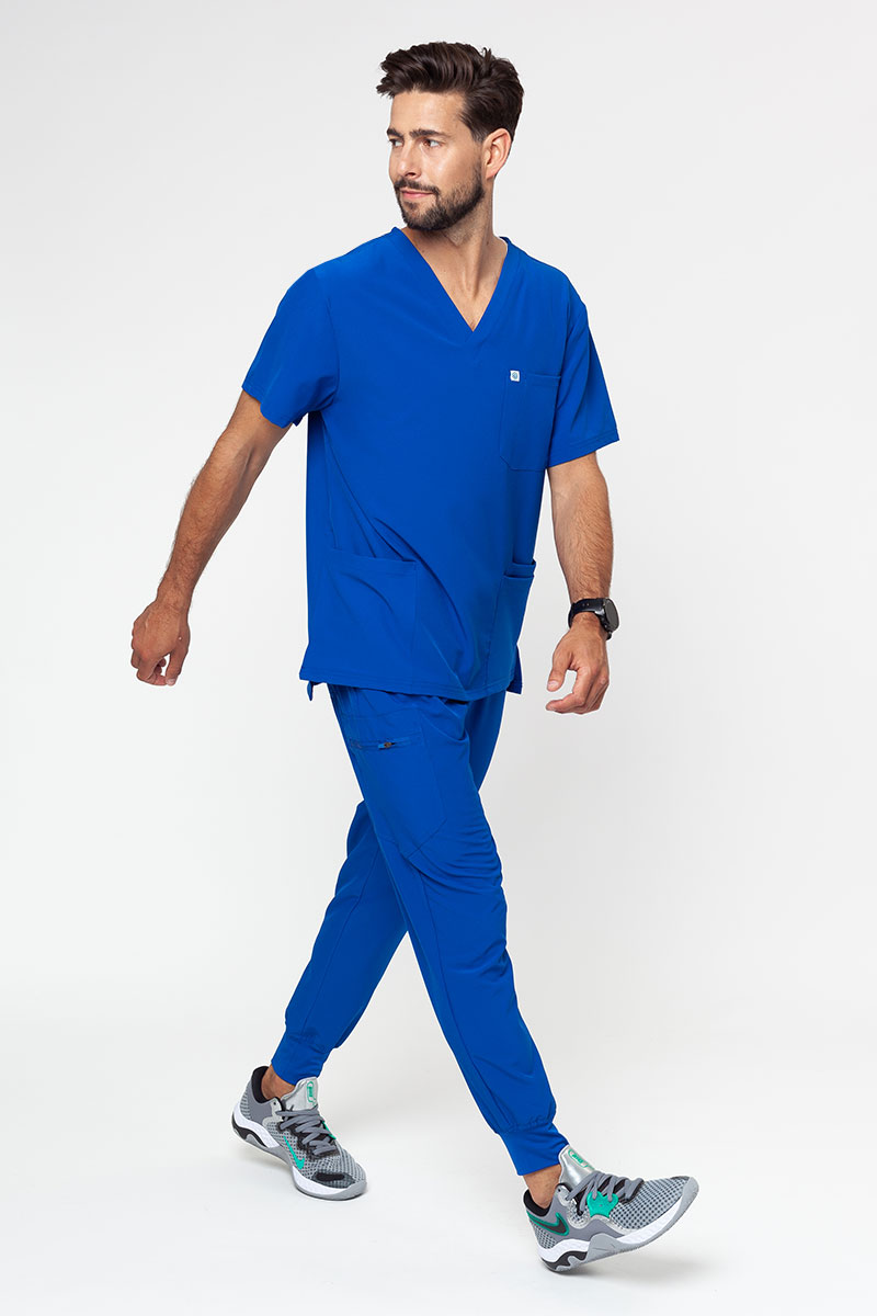 Pánske lekárske nohavice Uniforms World 309TS™ Louis kráľovsky modrá-7