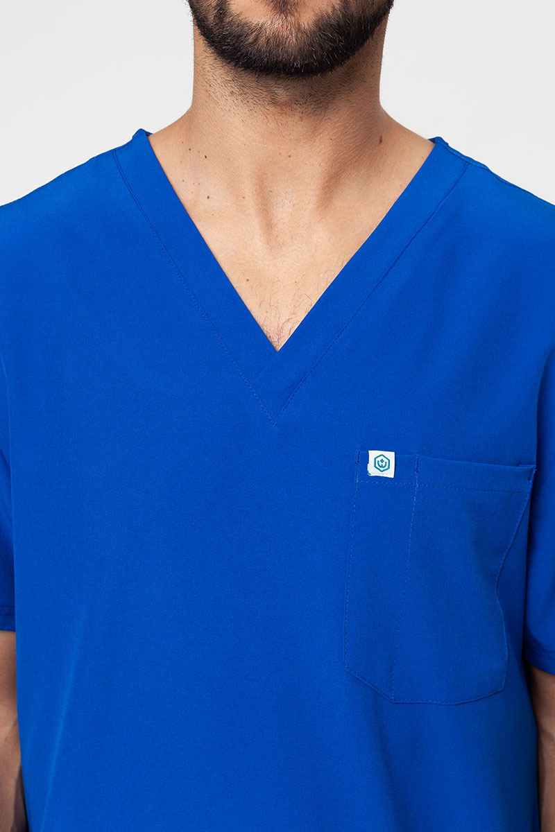 Pánska lekárska súprava Uniforms World 309TS™ Louis kráľovsky modrá-5