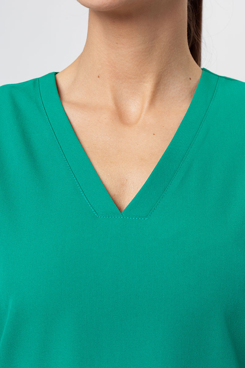 Lekárska blúzka Sunrise Uniforms Premium Joy zelená-2