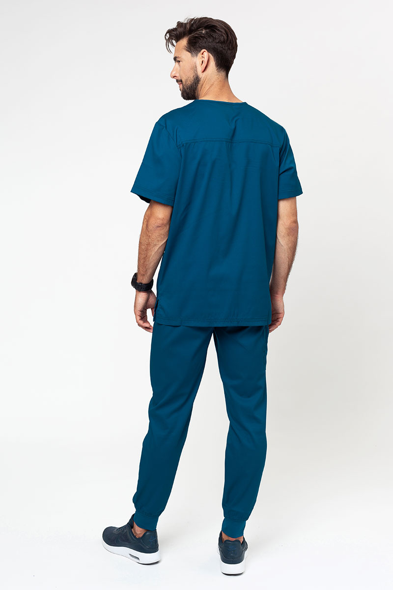 Lekárske nohavice Maevn Matrix Men jogger karaibsky modré-7