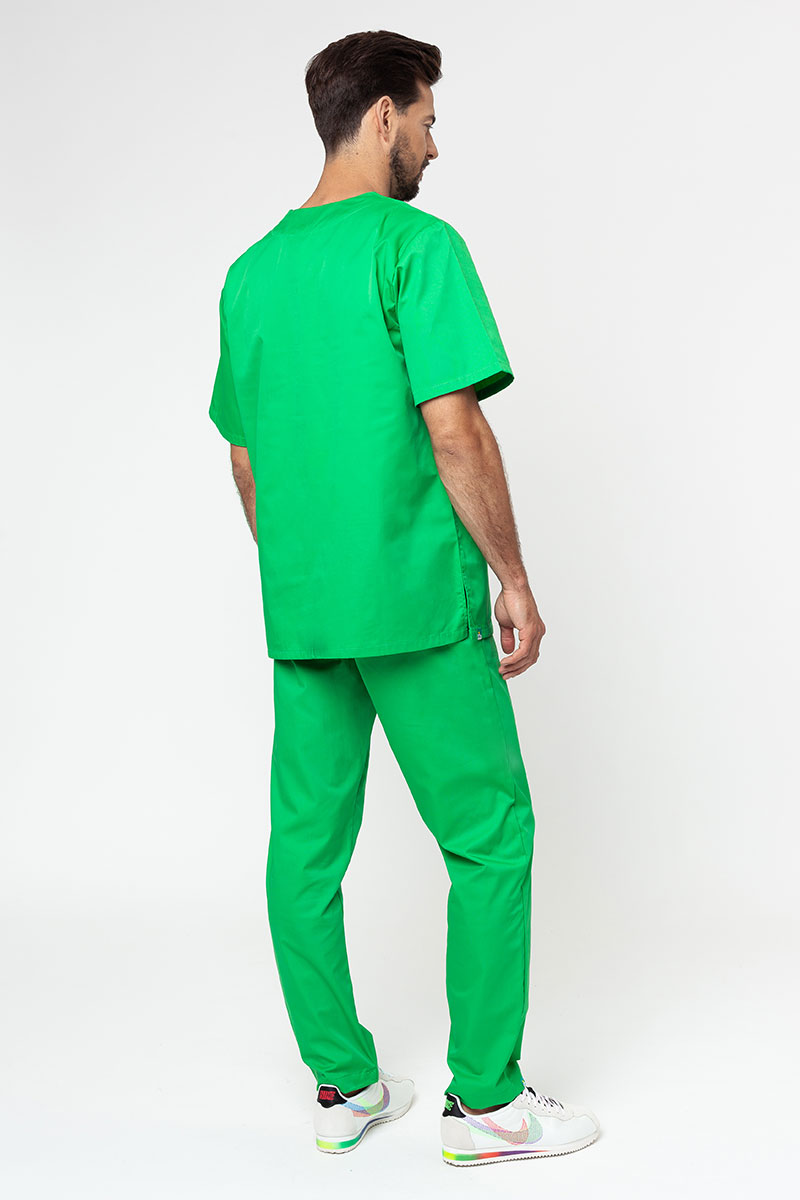 Pánske lekárske nohavice Sunrise Uniforms Basic Regular zelené jablko-5
