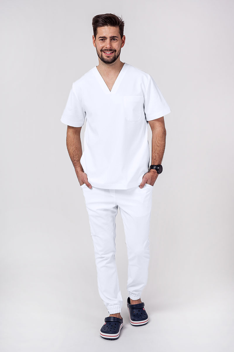 Lekárska blúzka Sunrise Uniforms Premium Dose biela-5