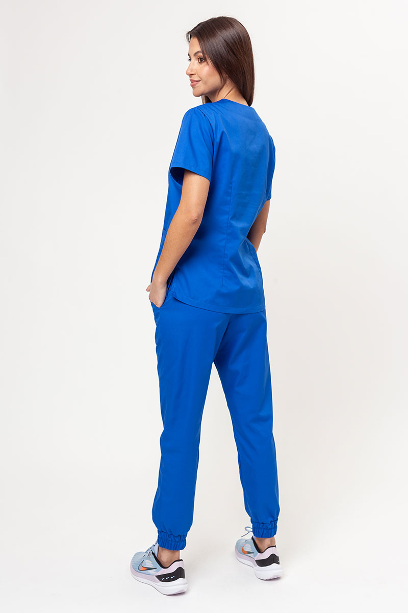 Dámske lekárske nohavice Sunrise Easy FRESH jogger kráľovsky modré-6