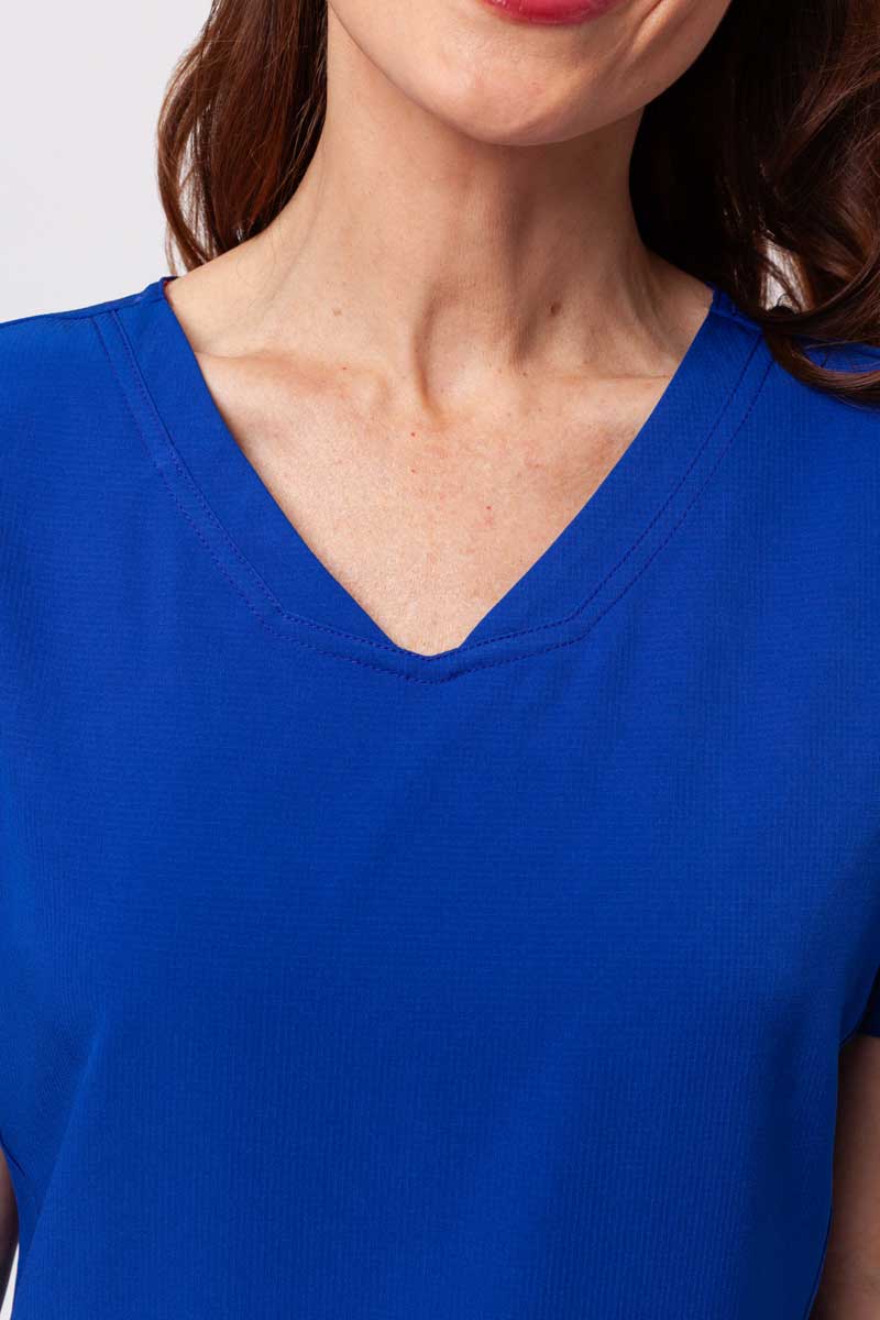 Dámska lekárska blúza Heartsoul Break on Through V-neck tmavo modrá-2