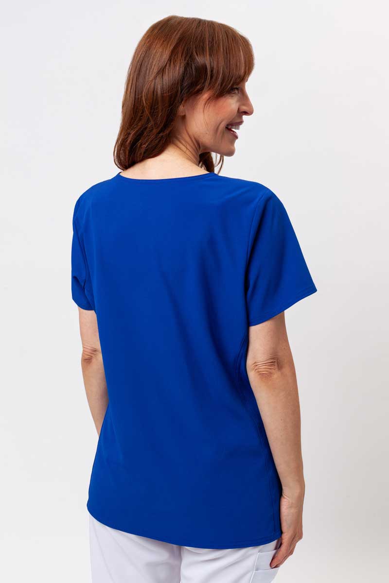 Dámska lekárska blúza Heartsoul Break on Through V-neck tmavo modrá-1