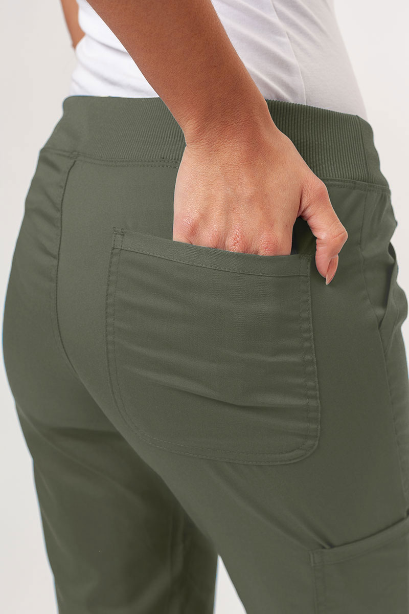 Dámska lekárska súprava Cherokee Revolution (blúzka Mock, nohavice Straigh) olivková-11