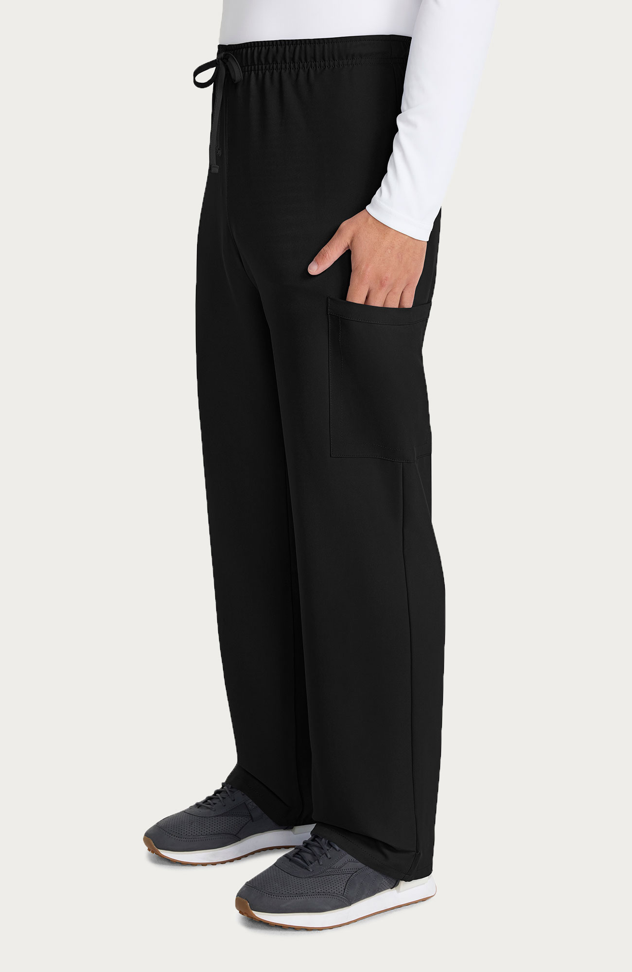 Pánska lekárska súprava Cherokee Ultra (blúza V-neck, nohavice Cargo) čierna-9