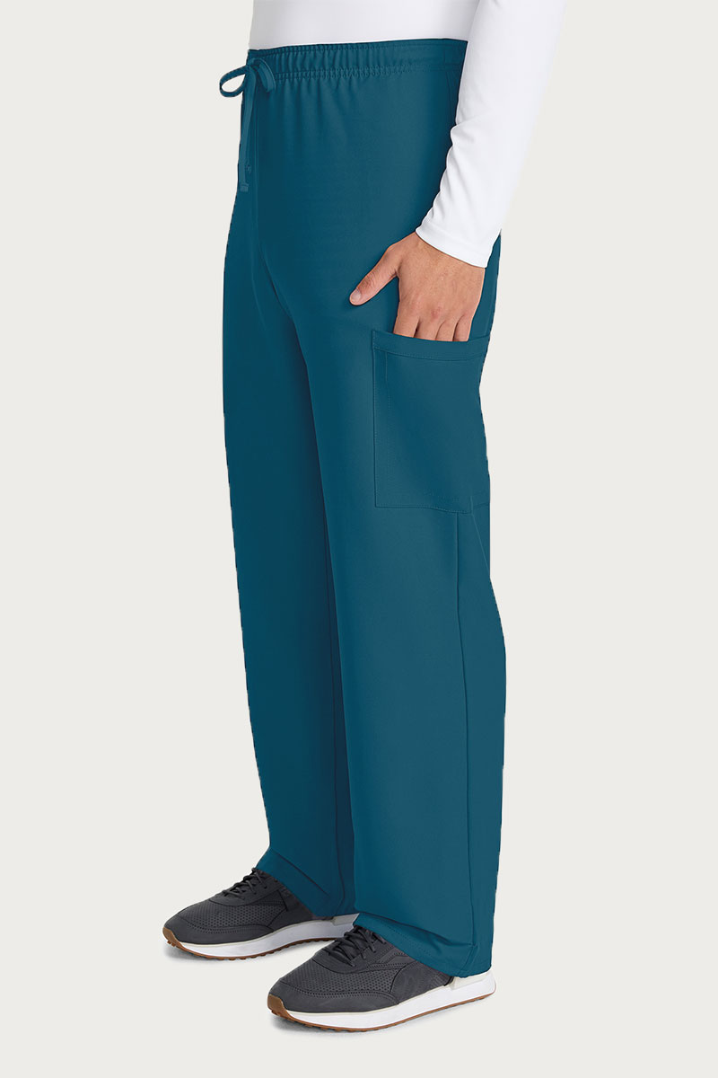 Pánska lekárska súprava Cherokee Ultra (blúza V-neck, nohavice Cargo) karaibsky modrá-9