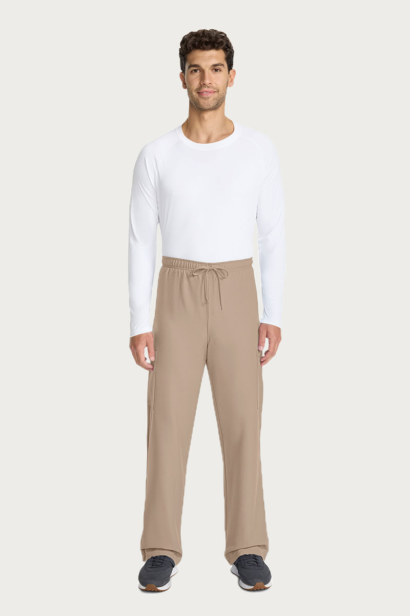 Pánska lekárska súprava Cherokee Ultra (blúza V-neck, nohavice Cargo) bežová-11