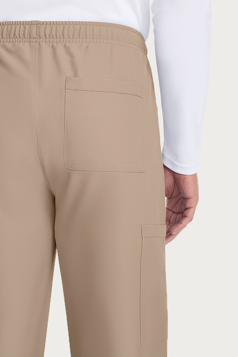 Pánska lekárska súprava Cherokee Ultra (blúza V-neck, nohavice Cargo) bežová-10