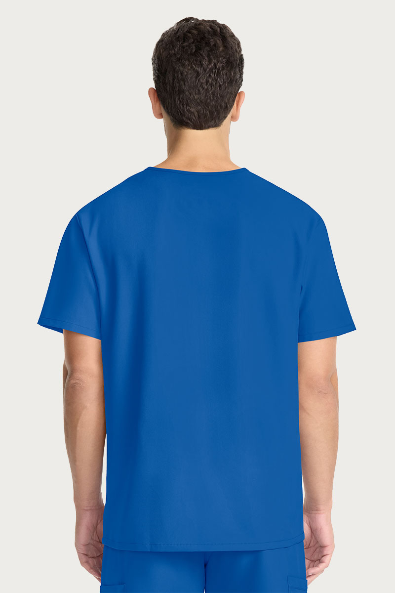 Pánska lekárska súprava Cherokee Ultra (blúza V-neck, nohavice Cargo) kráľovsky modrá-4