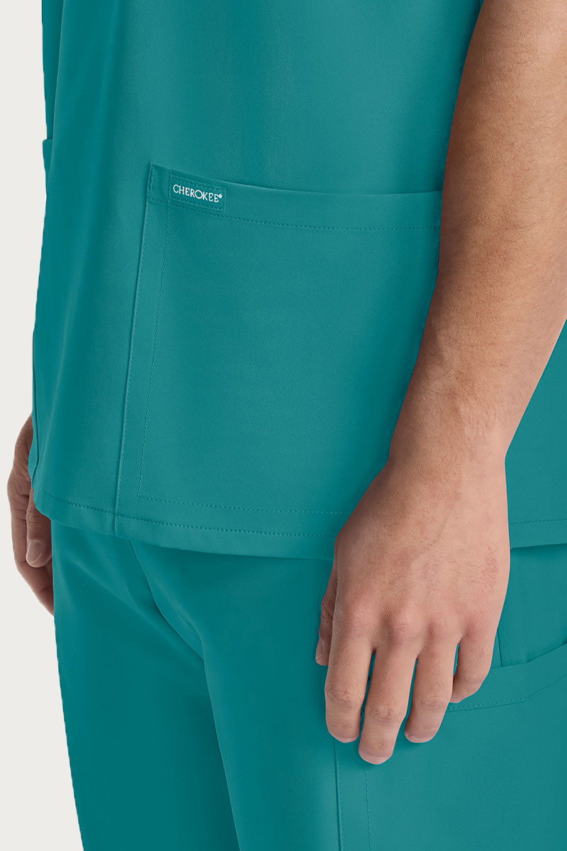 Pánska lekárska súprava Cherokee Ultra (blúza V-neck, nohavice Cargo) morsky modrá-5