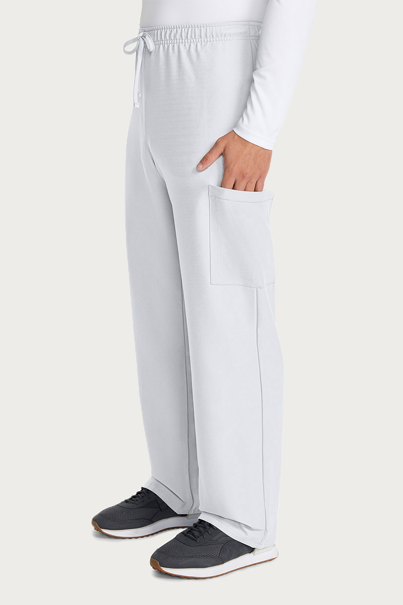 Pánska lekárska súprava Cherokee Ultra (blúza V-neck, nohavice Cargo) biela-9