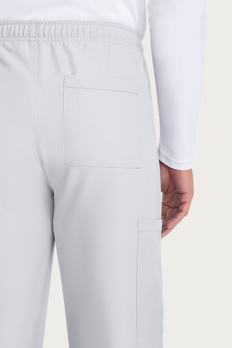 Pánska lekárska súprava Cherokee Ultra (blúza V-neck, nohavice Cargo) biela-10