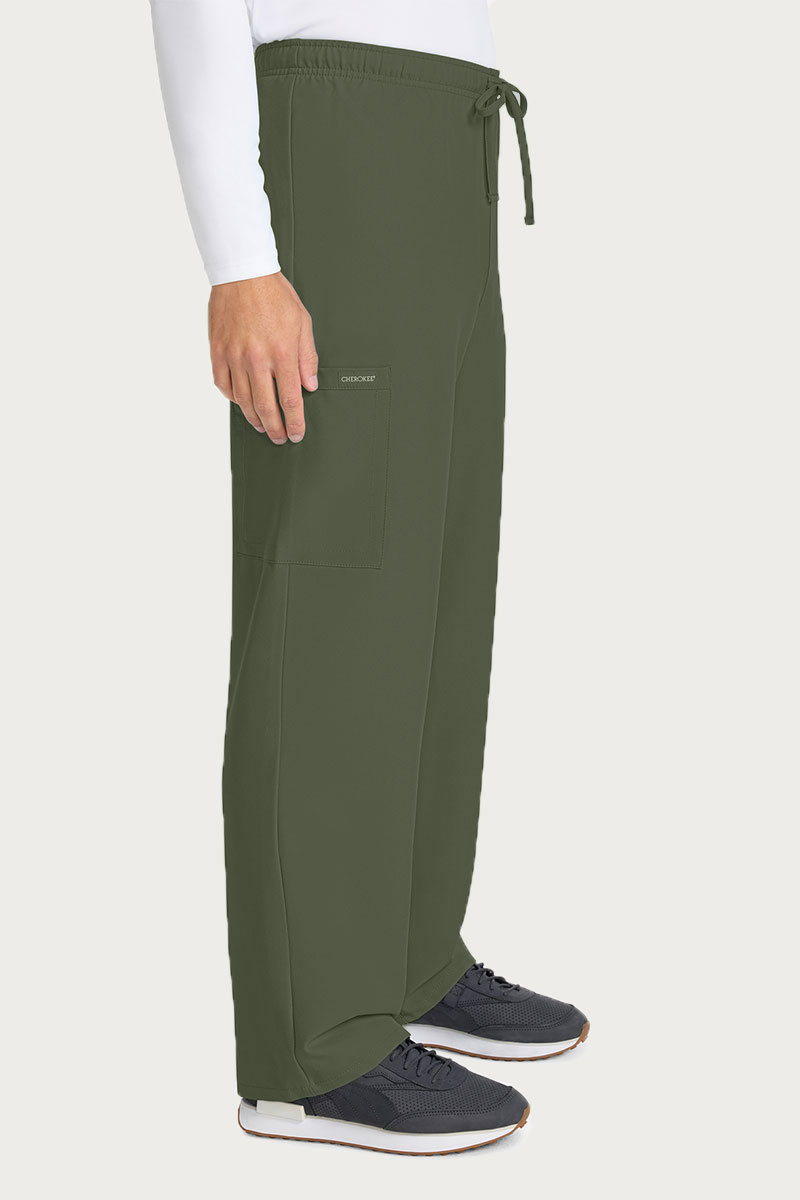 Pánska lekárska súprava Cherokee Ultra (blúza V-neck, nohavice Cargo) olivková-8