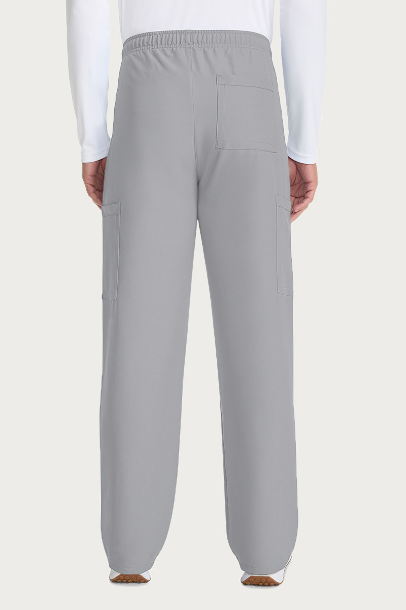 Pánska lekárska súprava Cherokee Ultra (blúza V-neck, nohavice Cargo) svetlo šedá-7