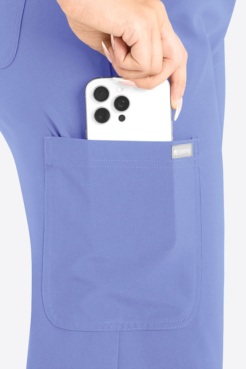 Dámska lekárska súprava Maevn Momentum Round klasicky modrá-9