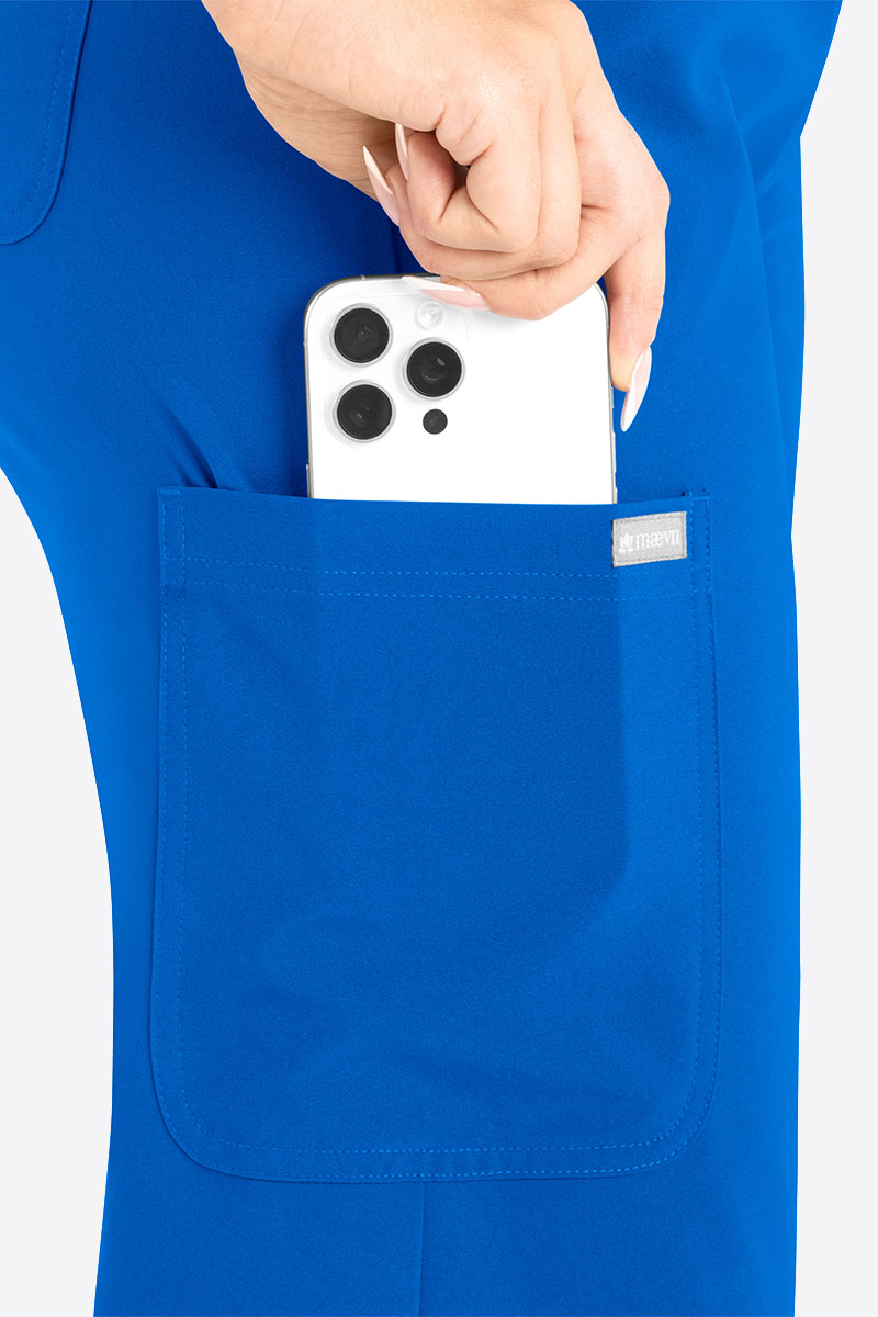 Dámska lekárska súprava Maevn Momentum Round kráľovsky modrá-9