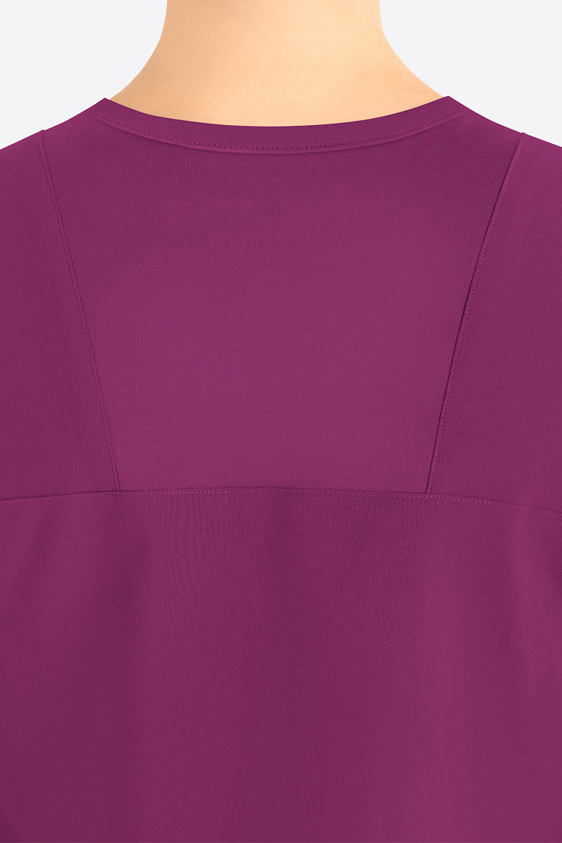 Dámska lekárska súprava Maevn Momentum Round čerešňová-4