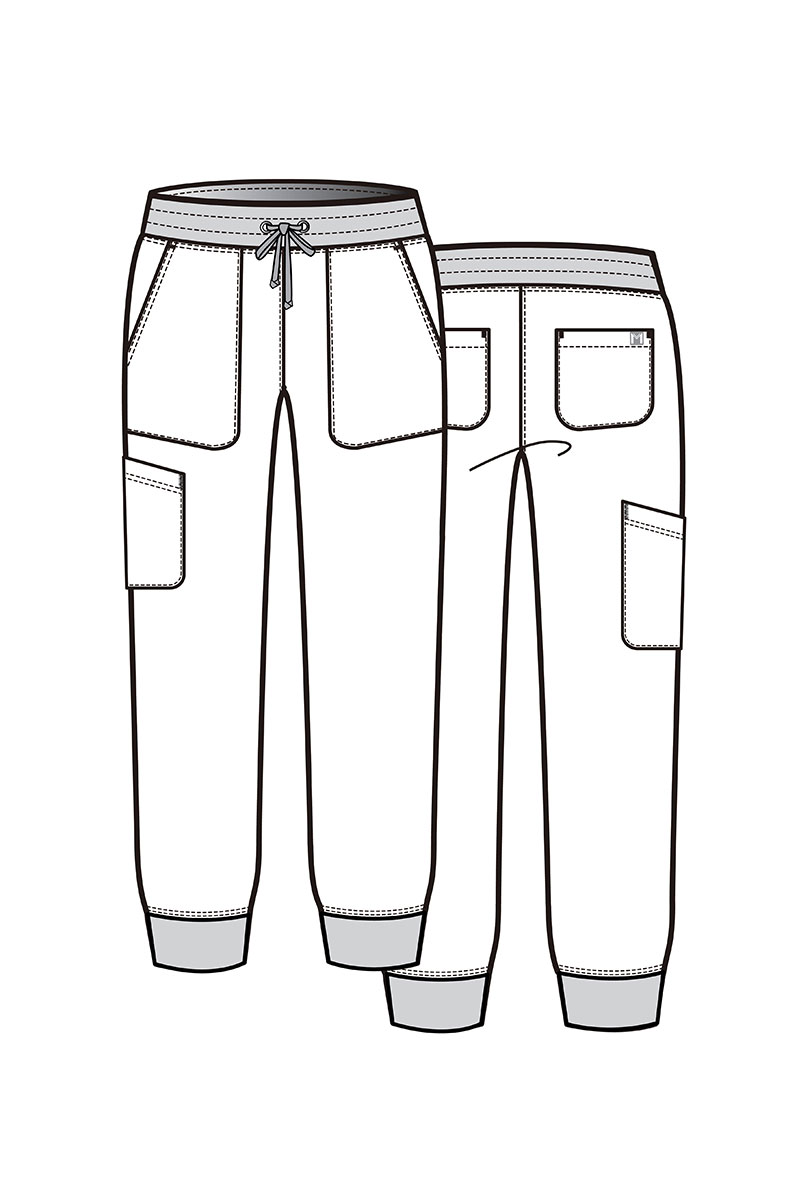 Dámske lekárske nohavice Maevn Matrix Impulse Jogger žlté-4