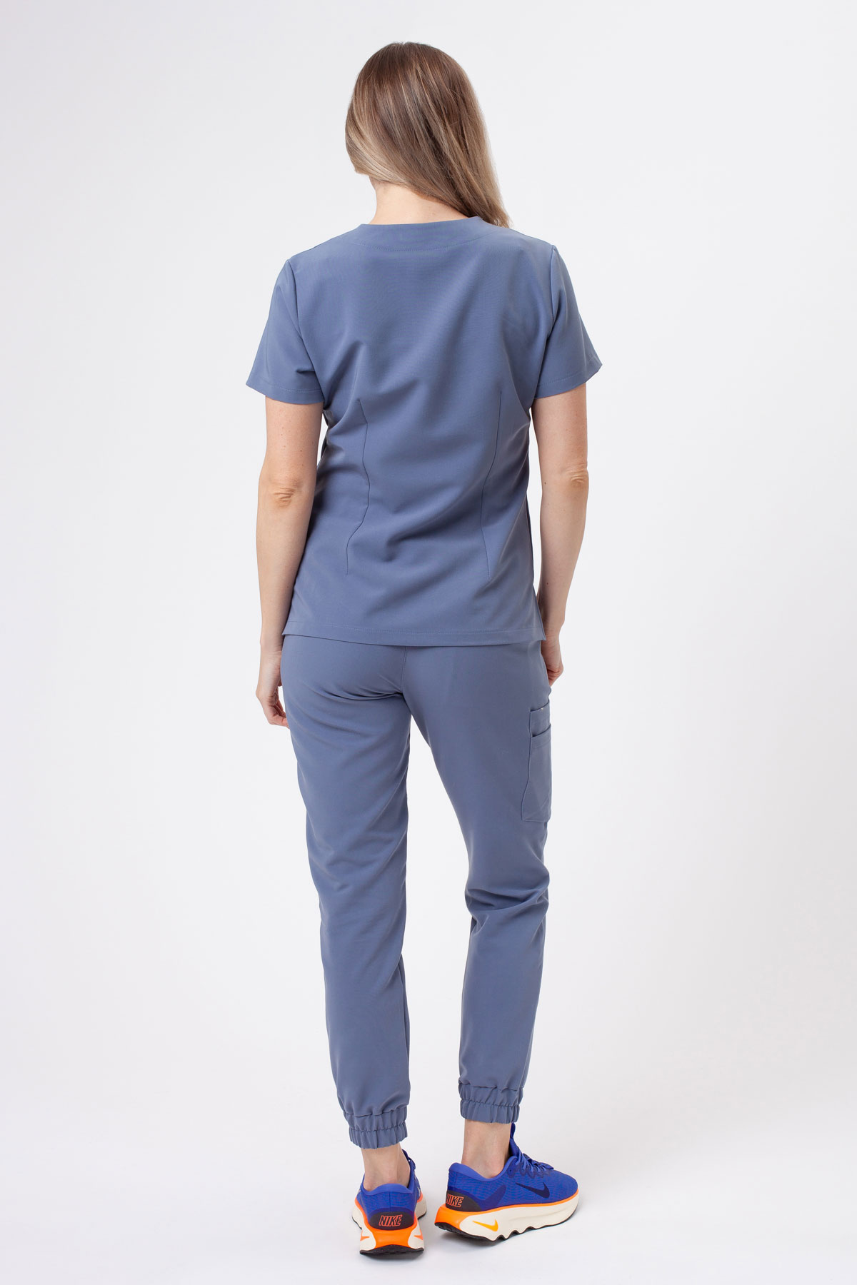 Dámska lekárska blúza Sunrise Uniforms Premium Aura thunder-5