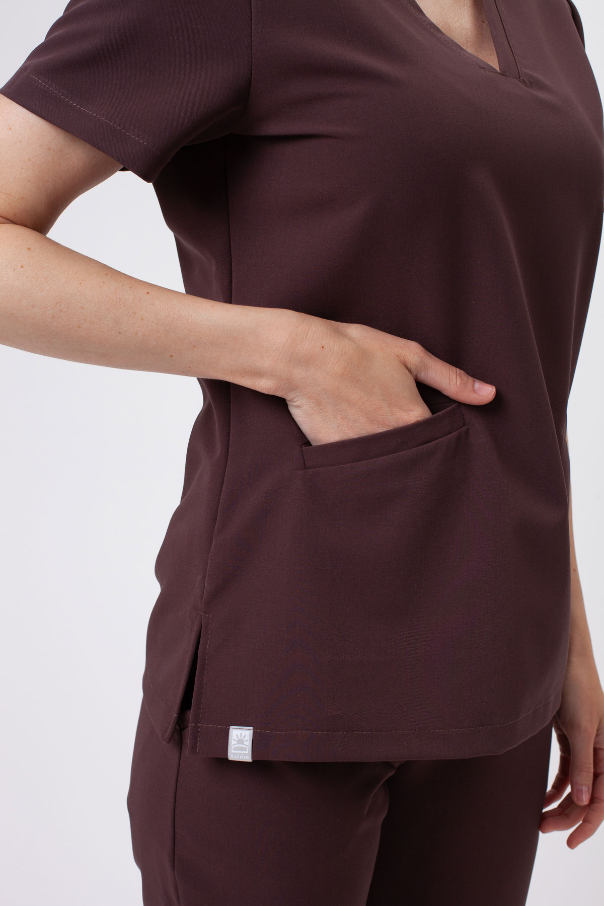 Lekárska súprava Sunrise Uniforms Premium Vibe choco-6