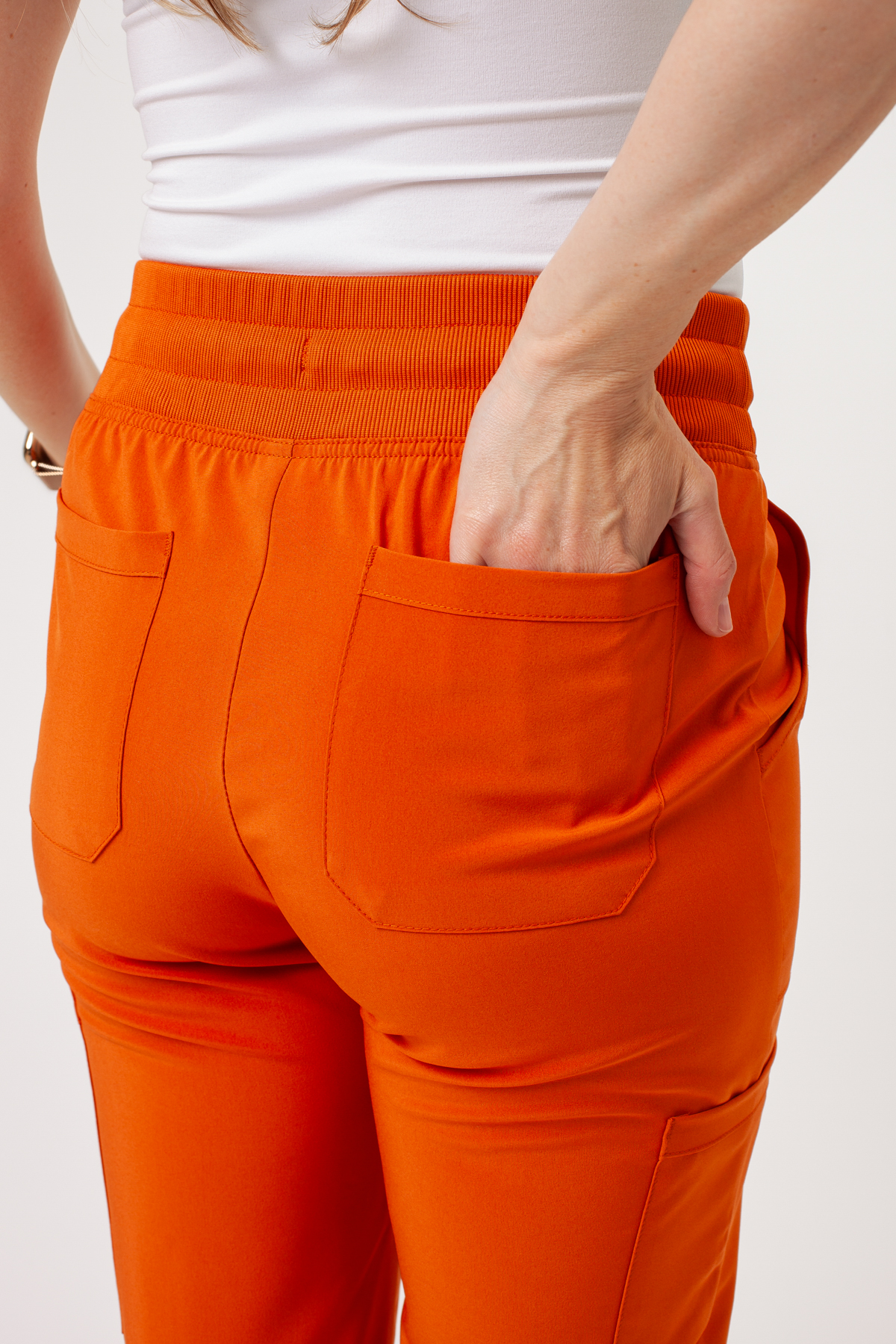 Dámska lekárska súprava Dickies EDS Essentials Jogger oranžová-11