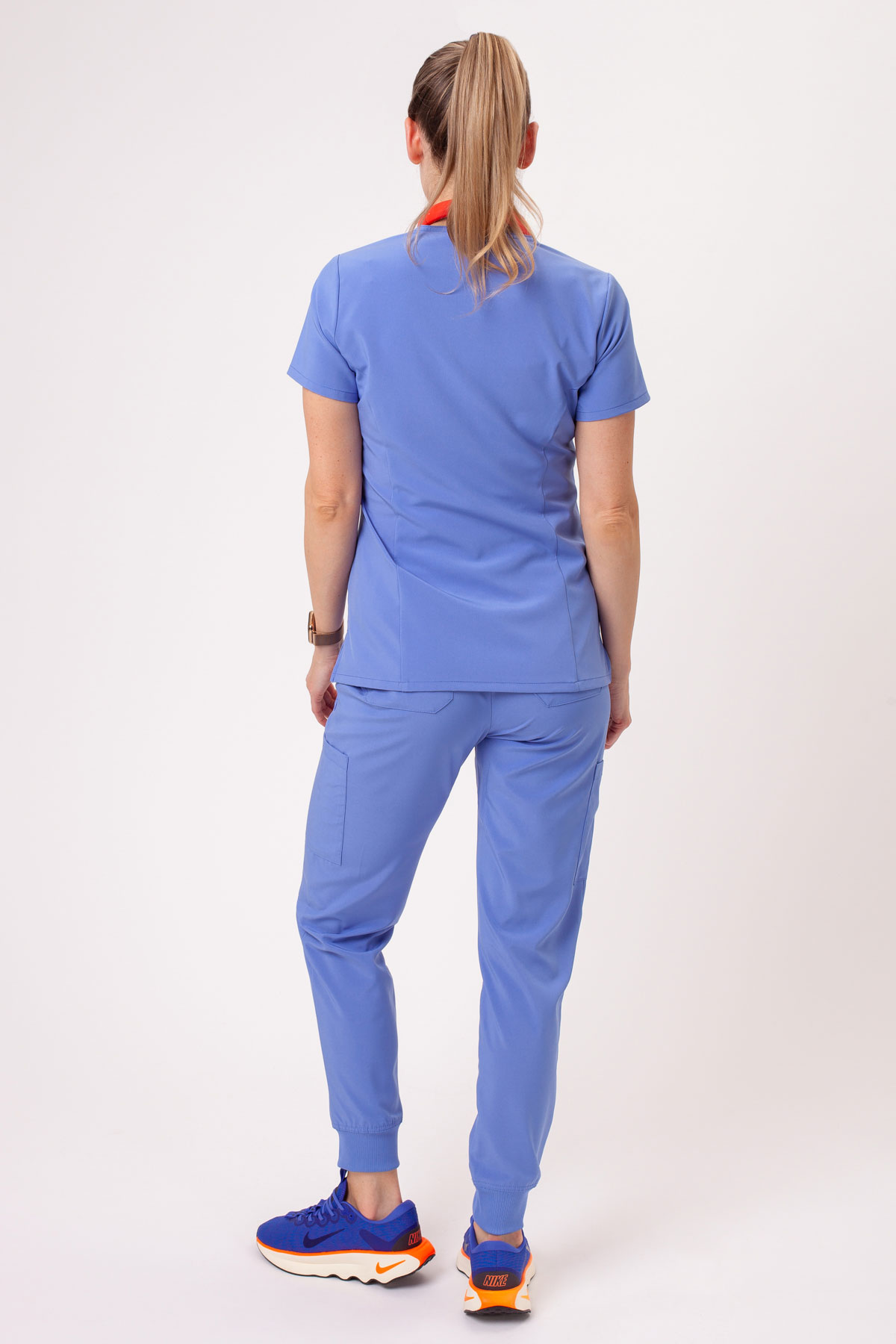 Dámske lekárske nohavice Dickies EDS Essentials Mid Rise Jogger klasicky modré-7