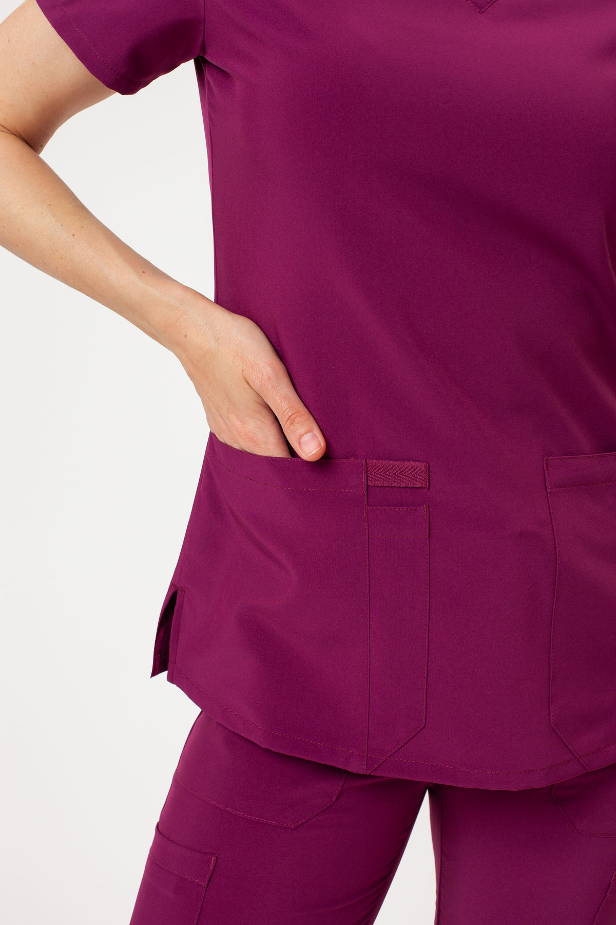 Dámska lekárska súprava Dickies EDS Essentials Jogger čerešňová červená-7