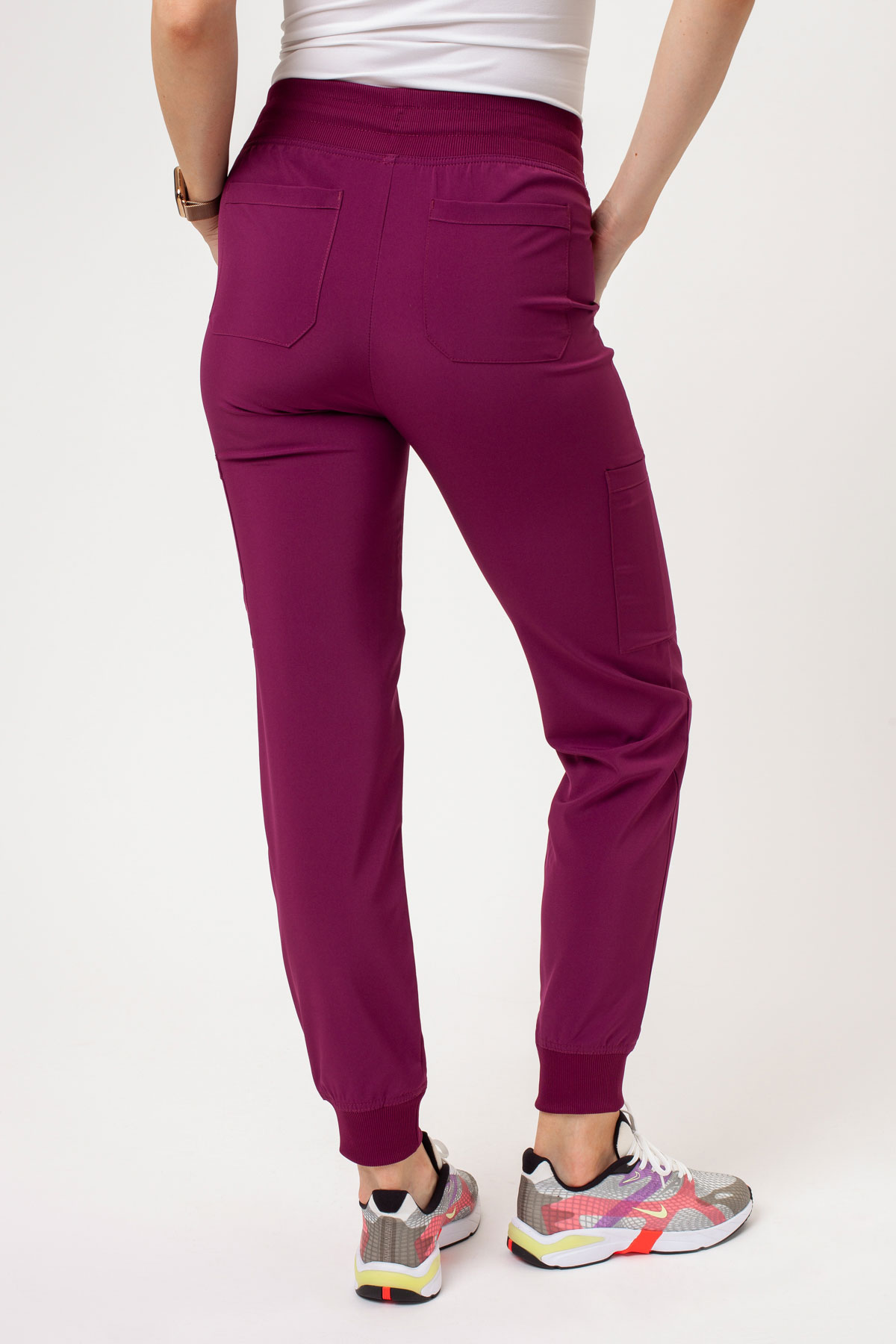 Dámska lekárska súprava Dickies EDS Essentials Jogger čerešňová červená-10