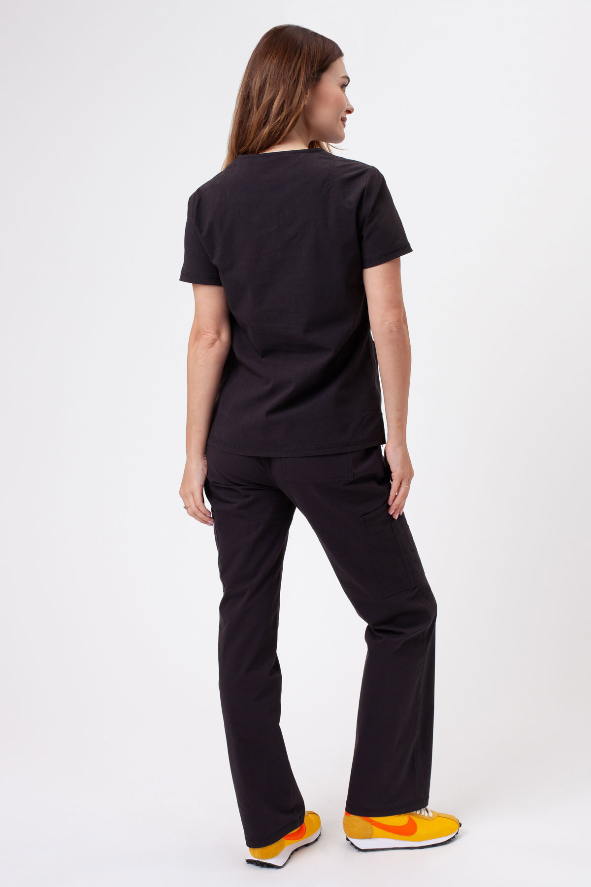 Dámske lekárske nohavice Dickies Forge Straight Leg čierne-6