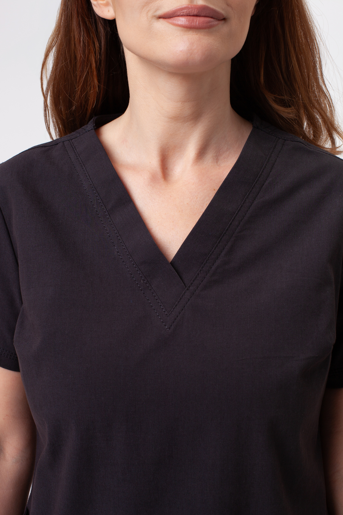 Dámska lekárska súprava Dickies Forge V-neck čierna-6