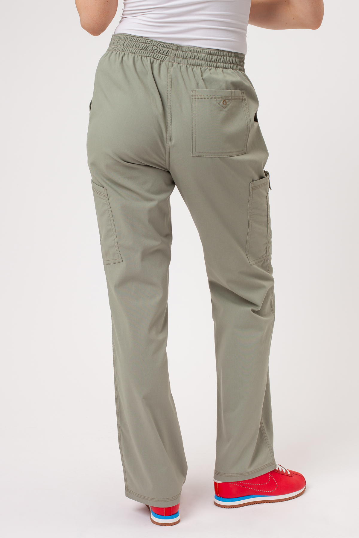 Dámska lekárska súprava Dickies Forge V-neck pastelově olivková-8
