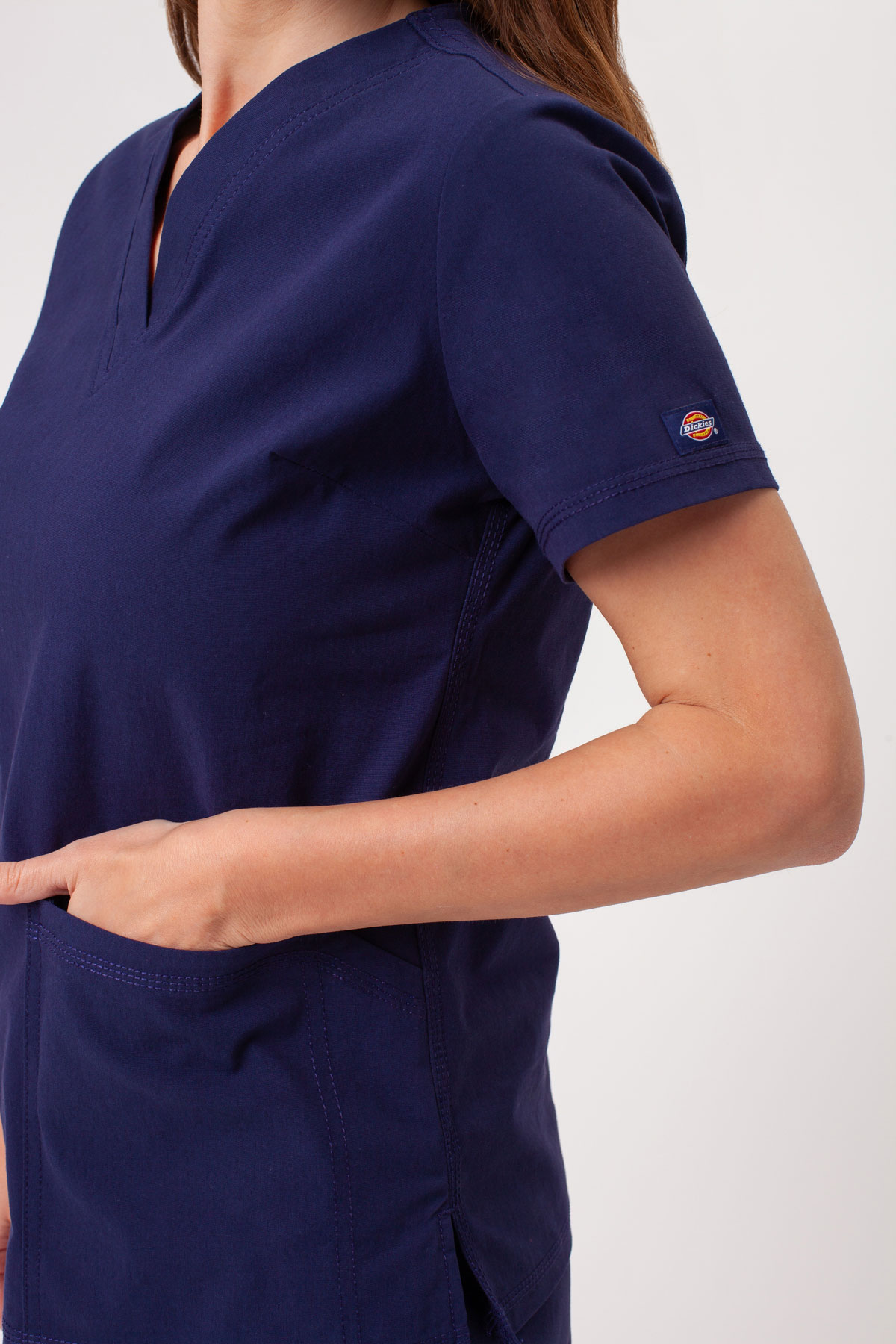 Dámska lekárska súprava Dickies Forge V-neck námornícky modrá-7