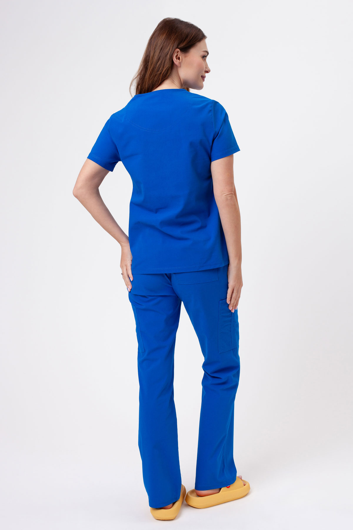 Dámske lekárske nohavice Dickies Forge Straight Leg kráľovsky modré-6