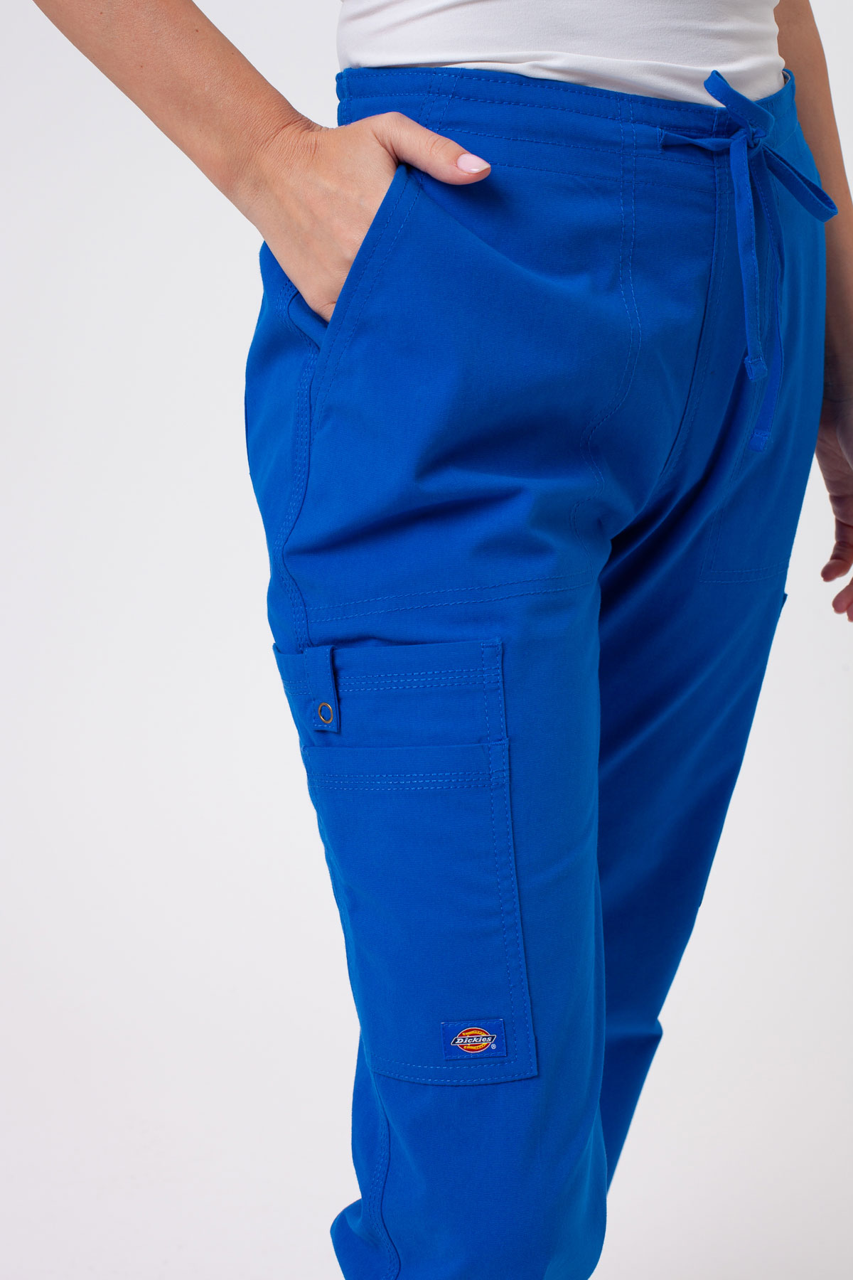 Dámska lekárska súprava Dickies Forge V-neck kráľovsky modrá-11