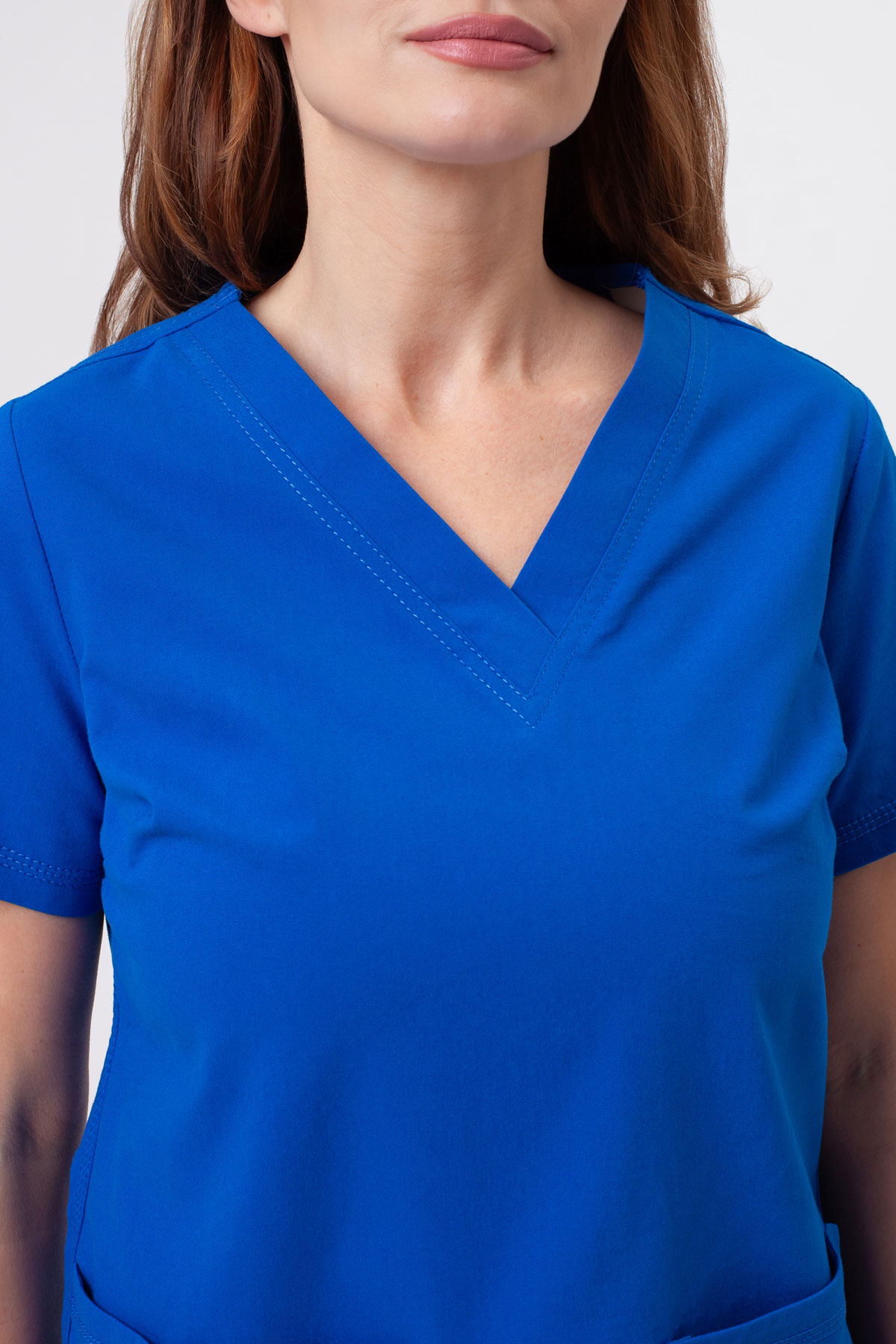 Dámska lekárska súprava Dickies Forge V-neck kráľovsky modrá-6