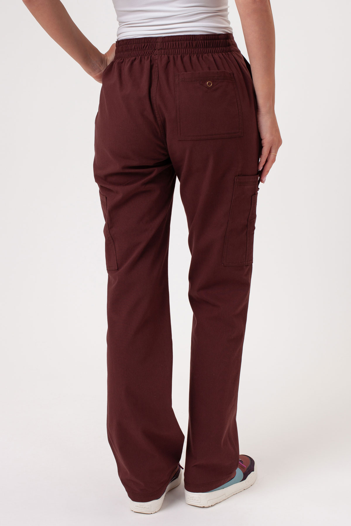 Dámske lekárske nohavice Dickies Forge Straight Leg hnedé-1