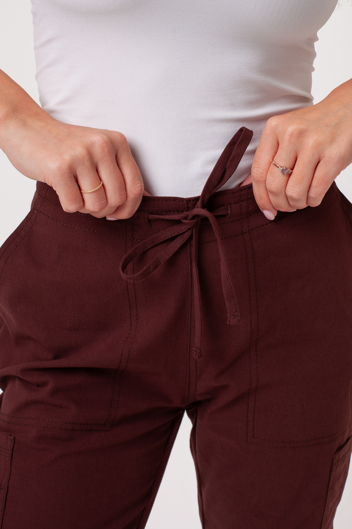Dámske lekárske nohavice Dickies Forge Straight Leg hnedé-3