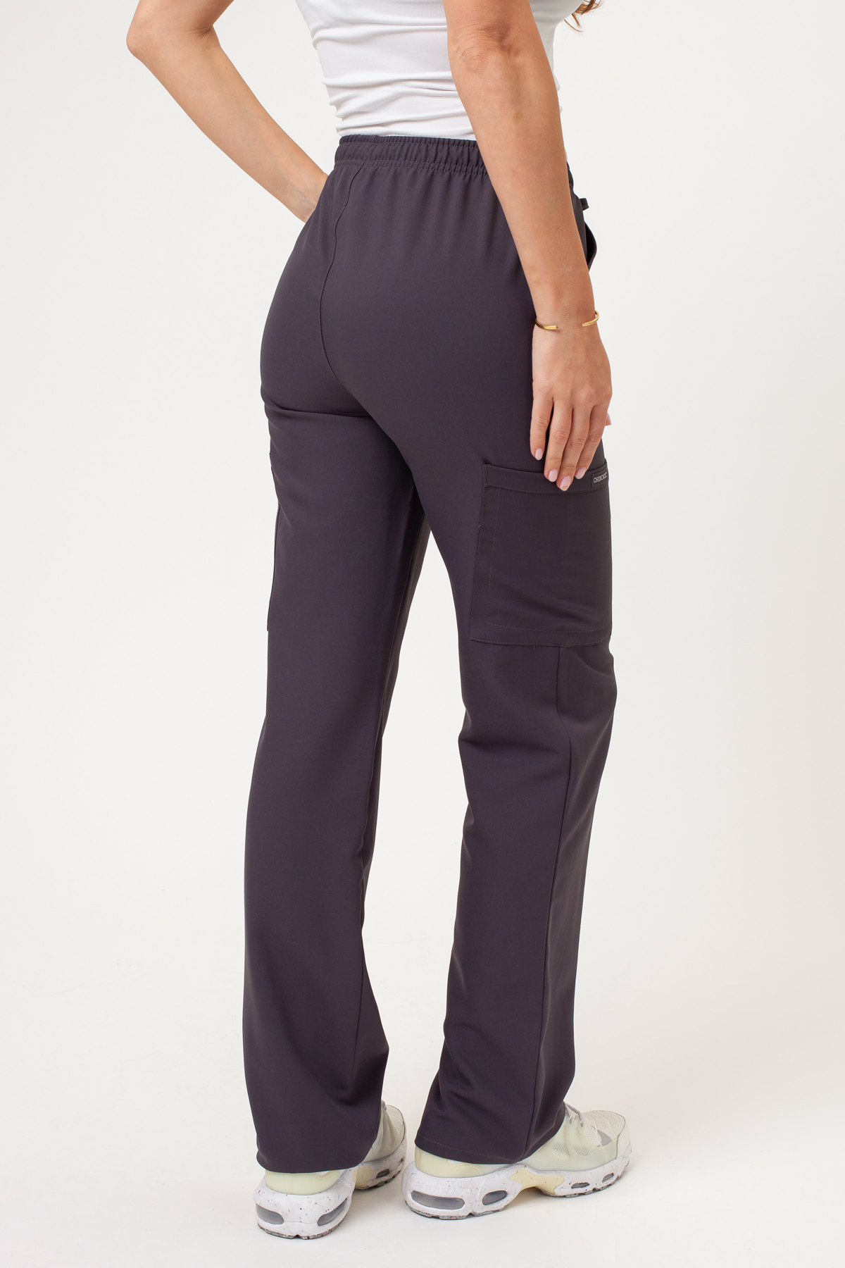 Dámska lekárska súprava Cherokee Ultra V-neck šedá-8