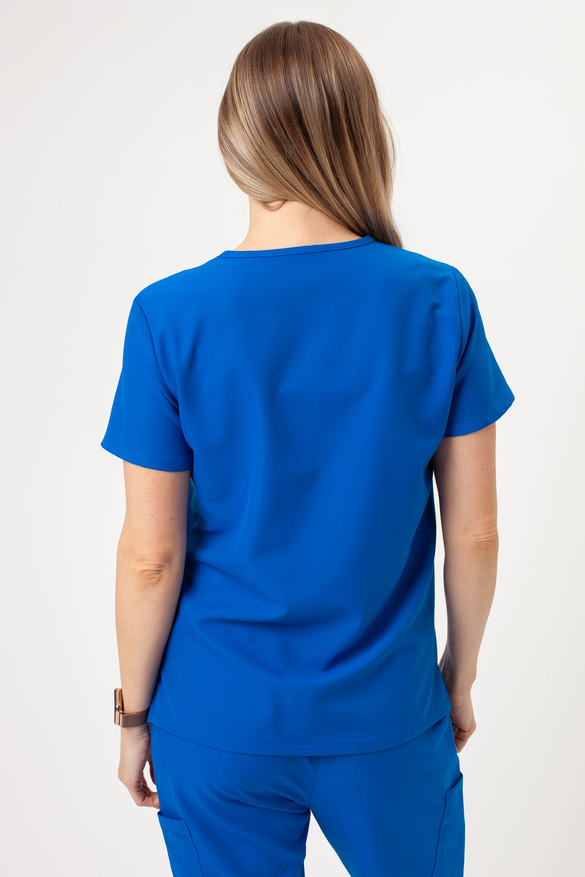 Dámska lekárska blúza Cherokee Ultra V-neck Top kráľovsky modrá-1