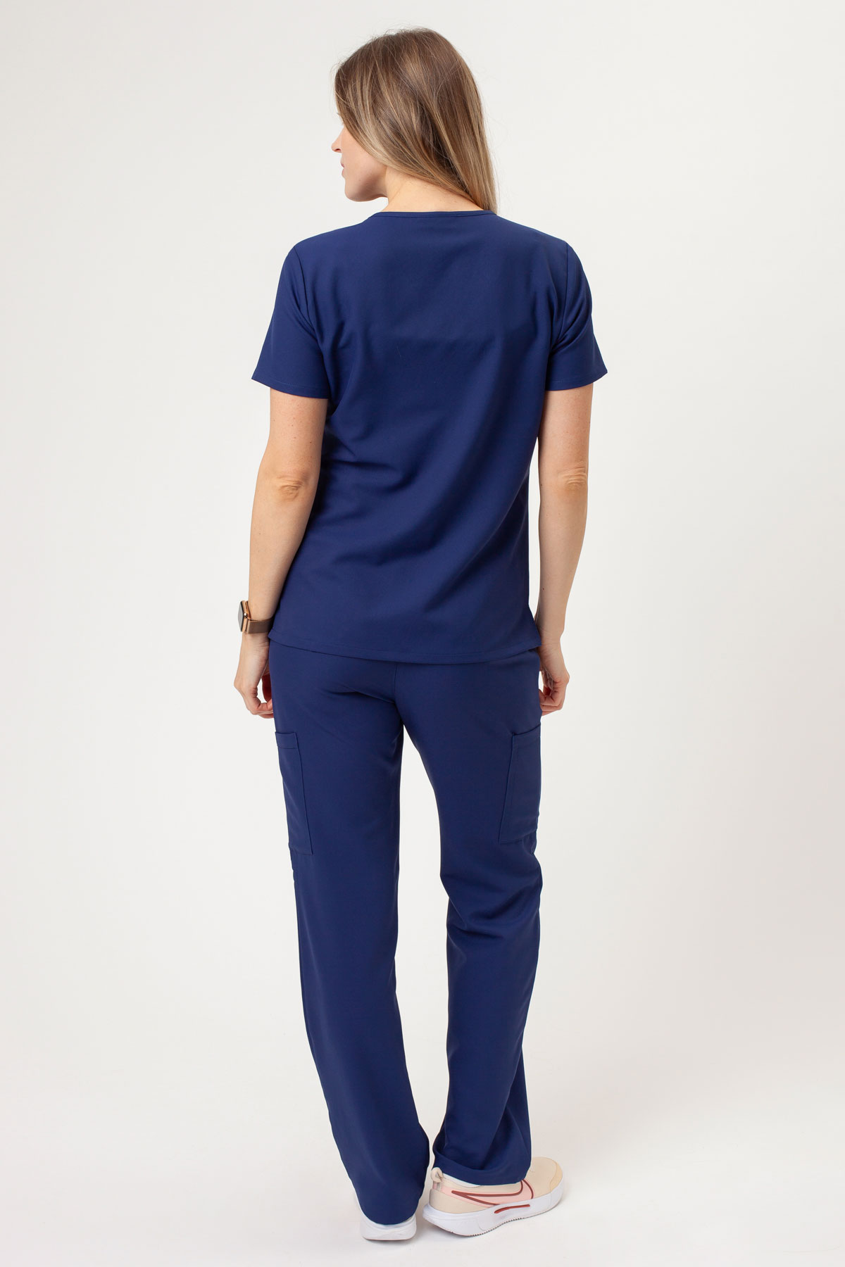 Dámska lekárska blúza Cherokee Ultra V-neck Top námornícky modrá-5
