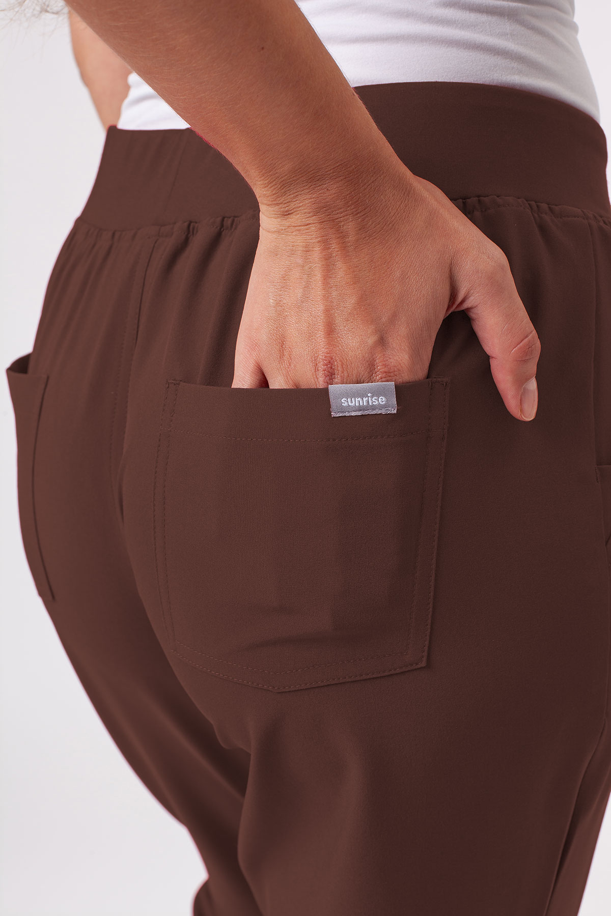Dámska lekárska súprava Sunrise Move Line kavová-9