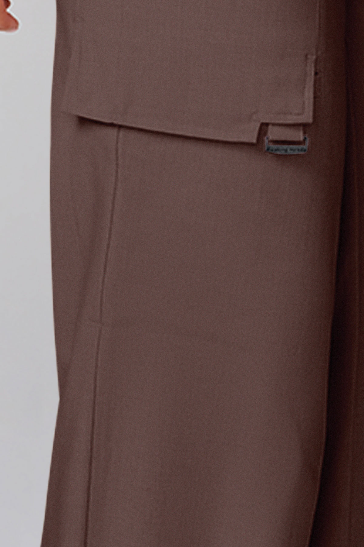 Dámske zdravotnícke nohavice Healing Hands Wide Leg Petite hnedé-5