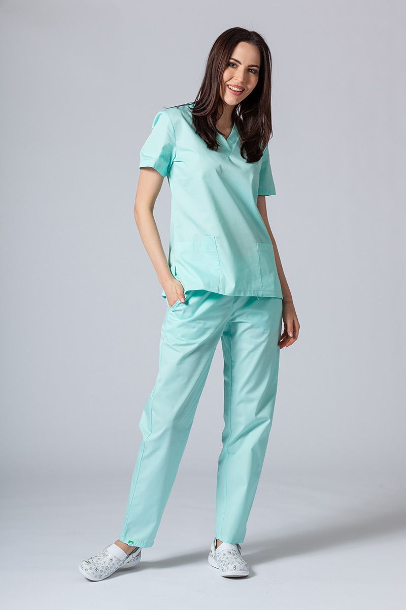 Univerzálne lekárske nohavice Sunrise Uniforms mátové-3