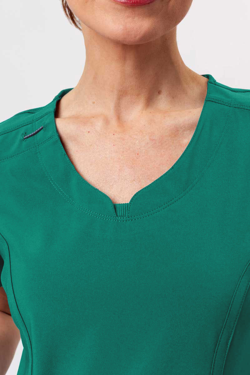 Dámska lekárska blúza Cherokee Infinity Round Neck zelená-2