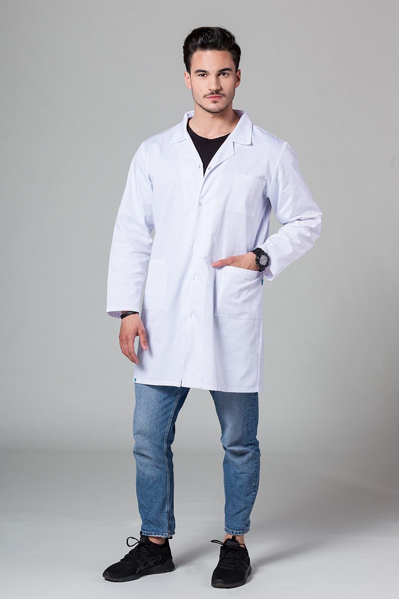 Lekársky pracovný plášť Sunrise Uniforms biely-7
