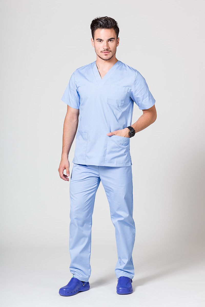 Univerzálna lekárska blúzka Sunrise Uniforms modrá-4