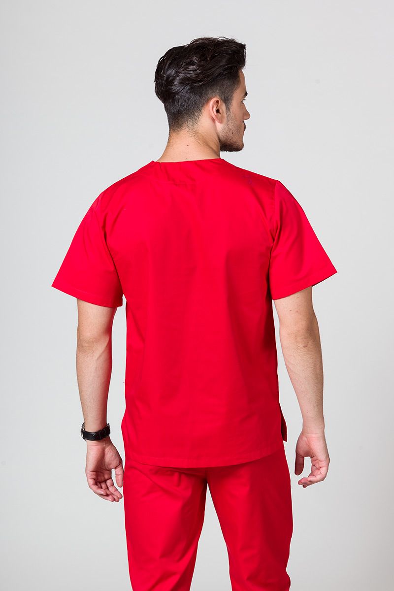 Univerzálna lekárska blúzka Sunrise Uniforms červená-1