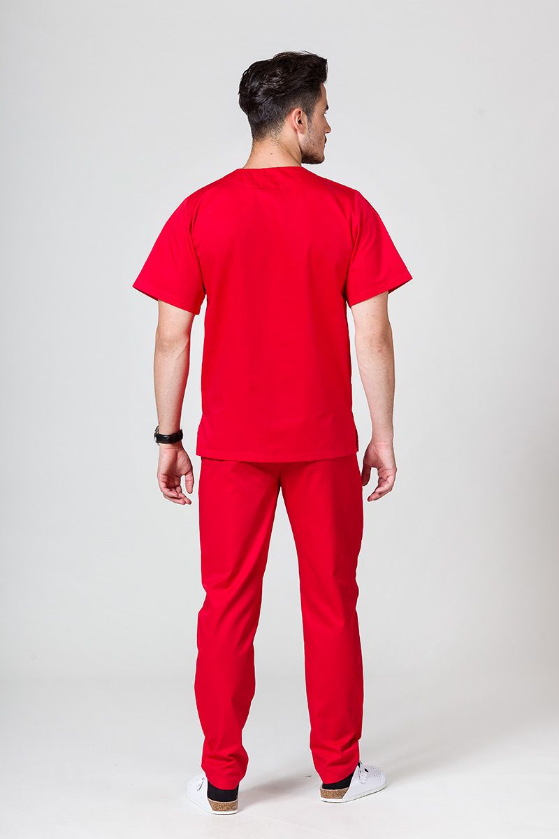 Univerzálna lekárska blúzka Sunrise Uniforms červená-5